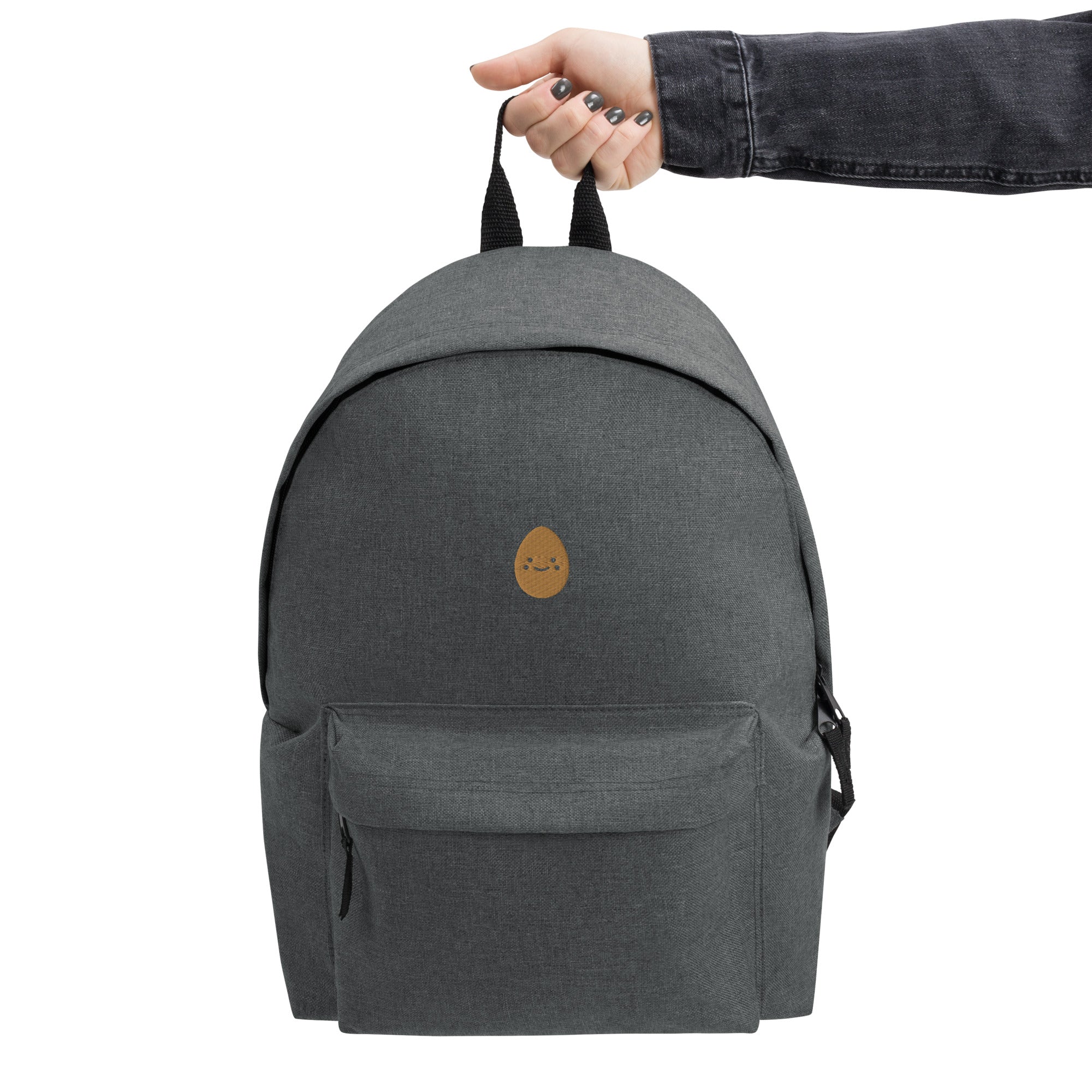 Backpack x Eggcellente Prints Gold Logo