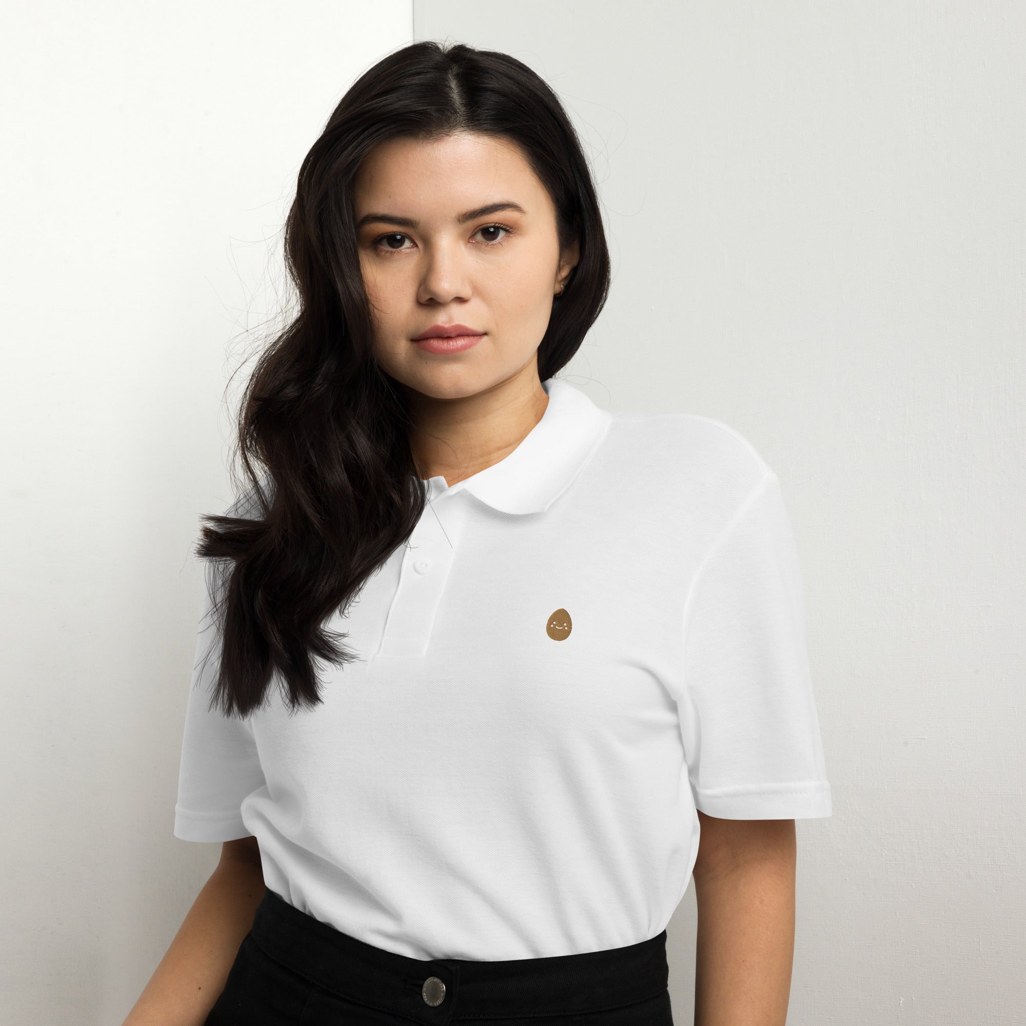 Polo x Eggcellente Prints Gold Logo