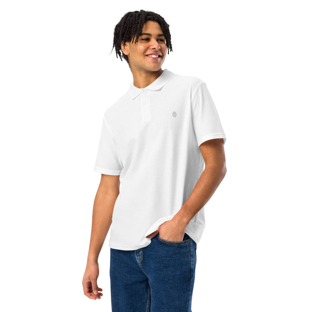 Polo - Eggcellente Prints White Logo