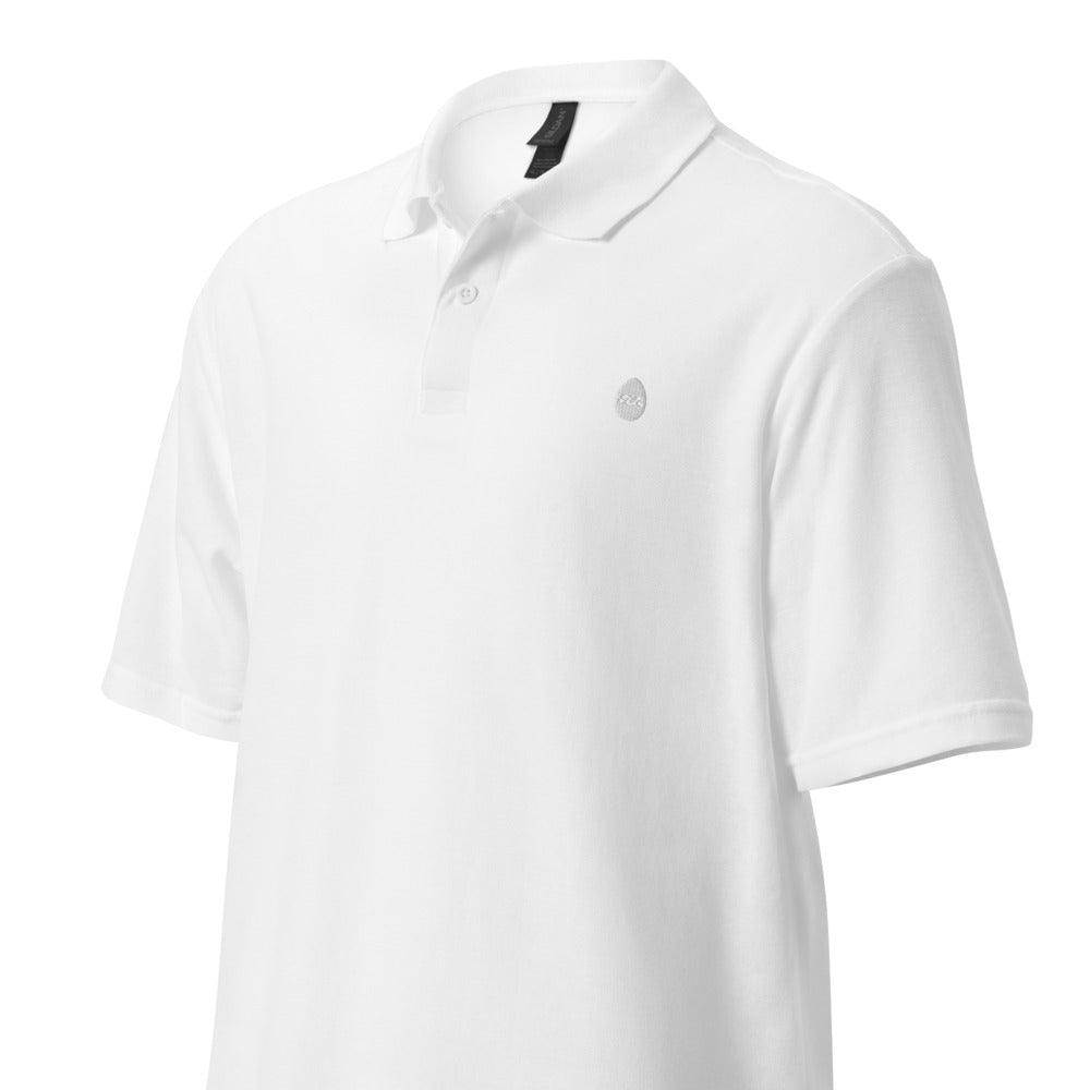 Polo - Eggcellente Prints White Logo